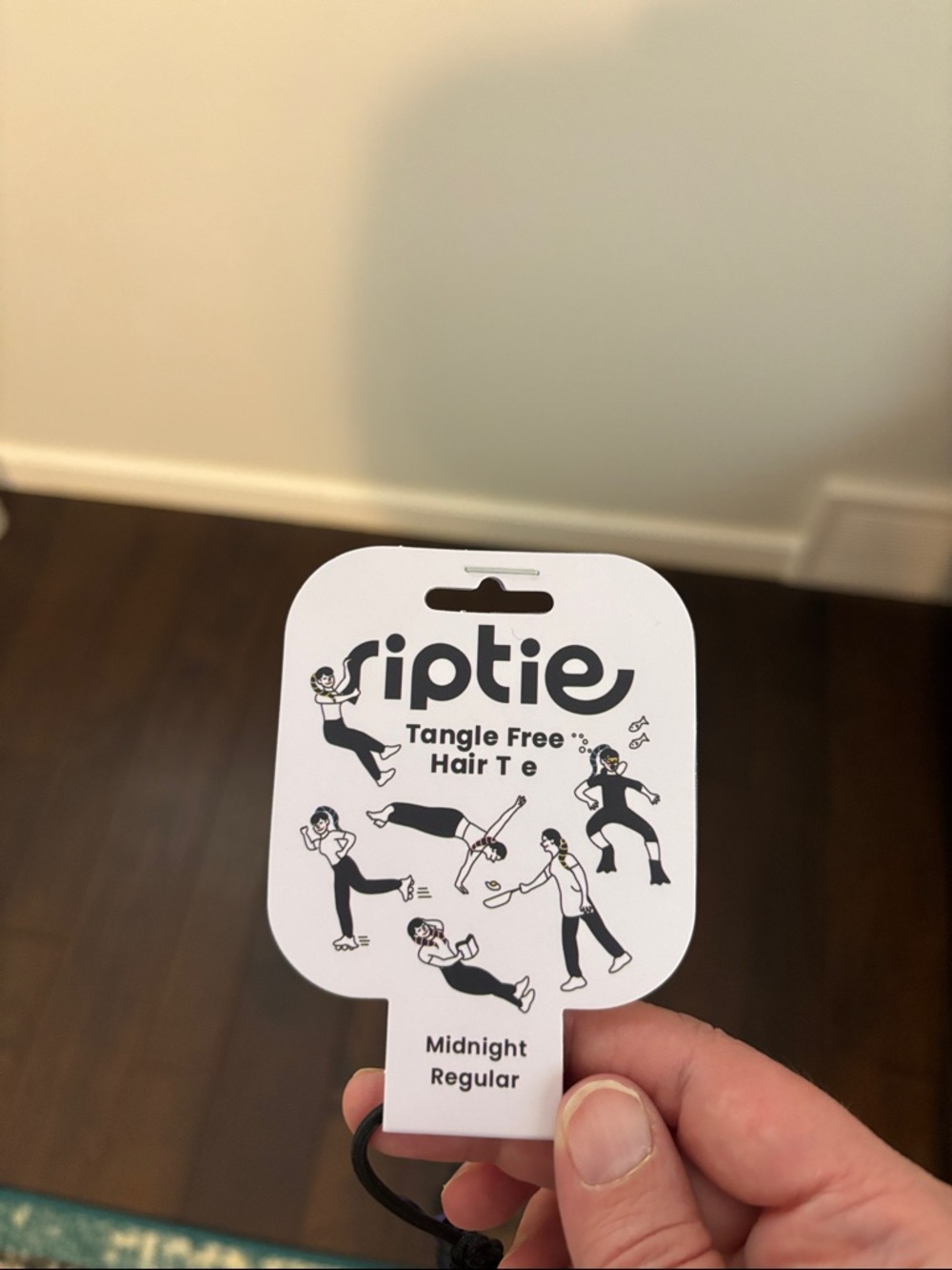 Tangle-Free Hair Tie - Midnight (Regular)